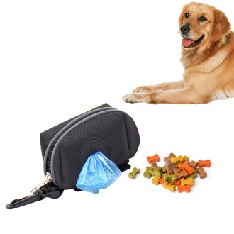 Outdoor Trash Bag Pet Snack Carrying Bag, Random Color Delivery