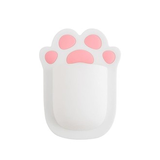 Wall Toiletries Free Installation Silicone Shelf(Cat Paw)