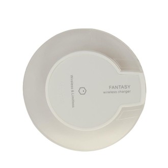 FANTASY Wireless Charger & 8Pin Wireless Charging Receiver , For iPhone 6 Plus / 6 / 5S / 5C / 5(White)