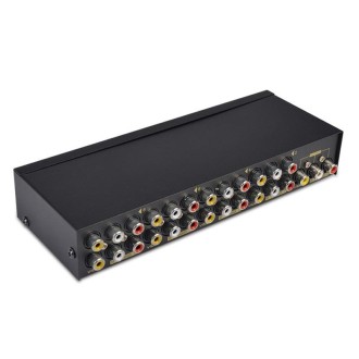 FJGEAR FJ-801AV Audio Video Switcher 8 In 1 Out CVBS Switcher