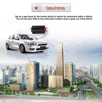 DEAOKE 2G GPS Car Locator Car Anti-Theft Tracker with Remote Control