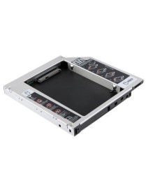 2.5 inch Universal Second HDD Caddy, SATA to SATA HDD Hard Drive Caddy, Thickness: 12.7mm
