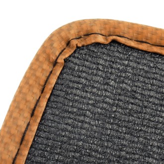 Car Trunk Mat Rear Box Carbon Fiber Mat for Nissan Teana 2019(Light Brown)