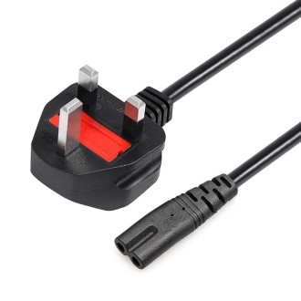 1.5m 2 Prong Style Big UK Notebook Power Cord