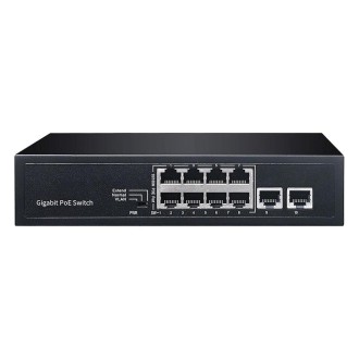 COMFAST CF-SG181P 10 Port Gigabit POE Ethernet Switch 20Gbps Backplane Bandwidth Monitoring