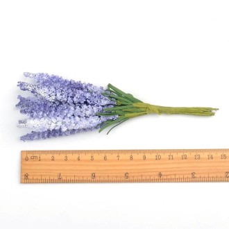 10 PCS DIY Wreath Material Artificial Flowers PE Mini Lavender Wedding Home Decoration(Blue)