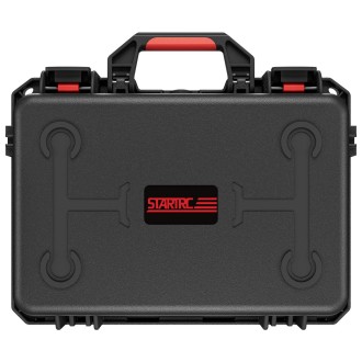 For DJI Mini 4 Pro STARTRC Drone Kit Waterproof ABS Suitcase Storage Box(Black Red)