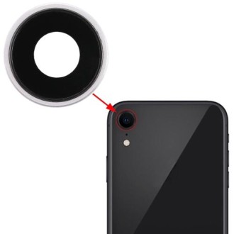 Back Camera Bezel with Lens Cover for iPhone XR(White)