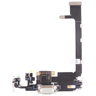 Original Charging Port Flex Cable for iPhone 11 Pro Max (White)