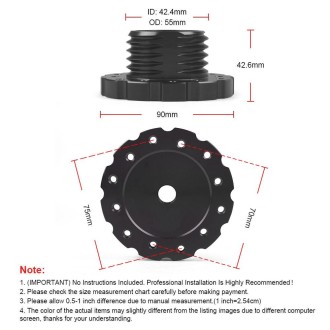 For Thrustmaster TXT300 T500TS Gaming Steering Wheel Connection Adapter (Red)