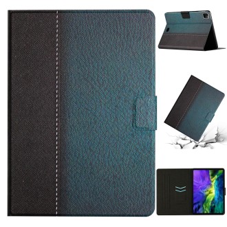 For iPad Pro 11 2020 Stitching Solid Color Smart Leather Tablet Case(Green)