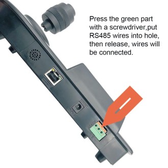 JSK-8003C Monitoring Keyboard PTZ Rocker Ball Camera Keyboard, Specification:4 Axis(UK Plug)