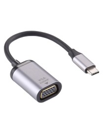 1080P VGA Female to Type-C / USB-C Male Connecting Adapter Cable