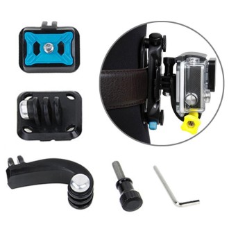 TMC HR315 4 in 1 Cameras Waist Buckle Adapter Set for GoPro Hero12 Black / Hero11 /10 /9 /8 /7 /6 /5, Insta360 Ace / Ace Pro, DJ