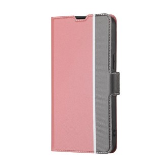 For Xiaomi Redmi K60 / K60 Pro Twill Texture Side Button Leather Phone Case(Pink)