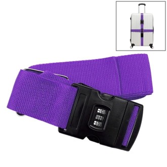 Luggage Strap Cross Belt Adjustable Packing Band Belt Strap with Password Lock for Luggage Travel Suitcase