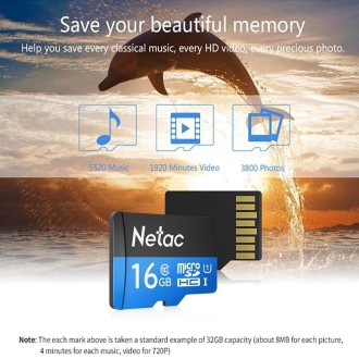 Netac Driving Recorder Surveillance Camera Mobile Phone Memory Card, Capacity: 64GB