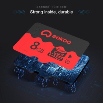 eekoo 8GB CLASS 10 TF(Micro SD) Memory Card, Flagship Version