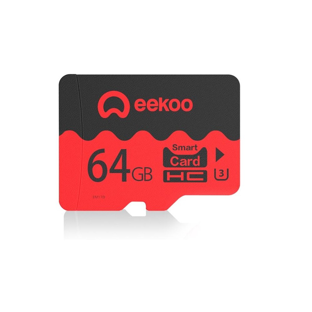 eekoo 64GB U3 TF(Micro SD) Memory Card, Minimum Write Speed: 30MB / s, Flagship Version