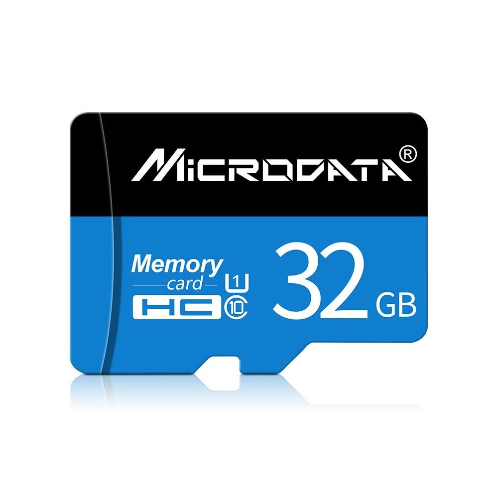 MICRODATA 32GB U1 Blue and Black TF(Micro SD) Memory Card