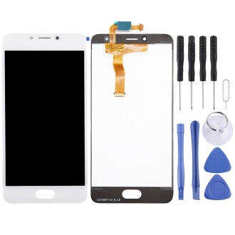 TFT LCD Screen for Meizu Meilan A5 / M5c with Digitizer Full Assembly(White)