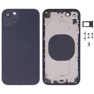 Back Housing Cover with Appearance Imitation of iP13 for iPhone XR(Black)