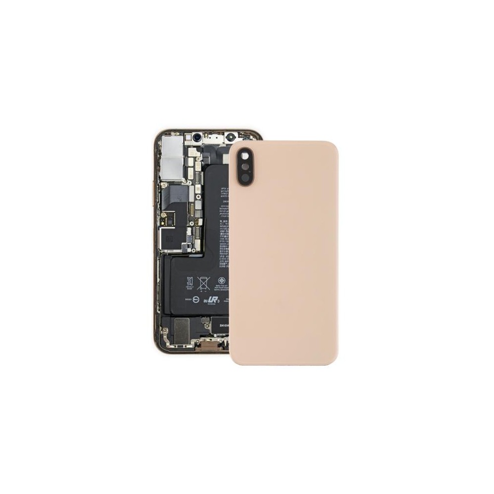 Battery Back Cover with Back Camera Bezel & Lens & Adhesive  for iPhone XS(Gold)