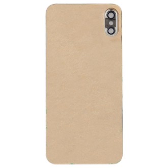 Battery Back Cover with Back Camera Bezel & Lens & Adhesive  for iPhone XS(Gold)