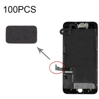 100 PCS LCD Display Flex Cable Cotton Pads for iPhone 7 Plus