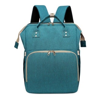 Large-Capacity Multi-Functional and Convenient Backpack Mommy Bag Can Be Folded For Sleeping (Green)