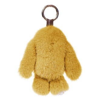 Lovely Dead Rex Rabbit Doll Pendant for Bag / Key Chains / Car ,Size: 15.0 x 14.0 x 8.0cm(Khaki)