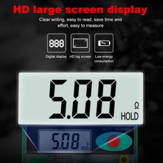 DUOYI DY4100 High-precision Digital Ground Resistance Meter Resistance Tester