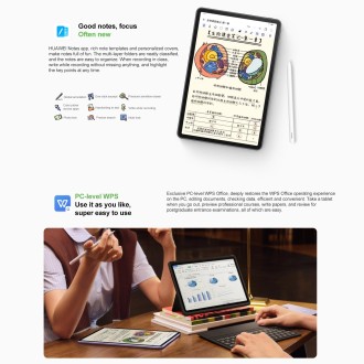 HUAWEI MatePad 11 inch 2023 WIFI DBR-W00 6GB+128GB, HarmonyOS 3.1 Qualcomm Snapdragon 865 Octa Core up to 2.84GHz, Not Support G