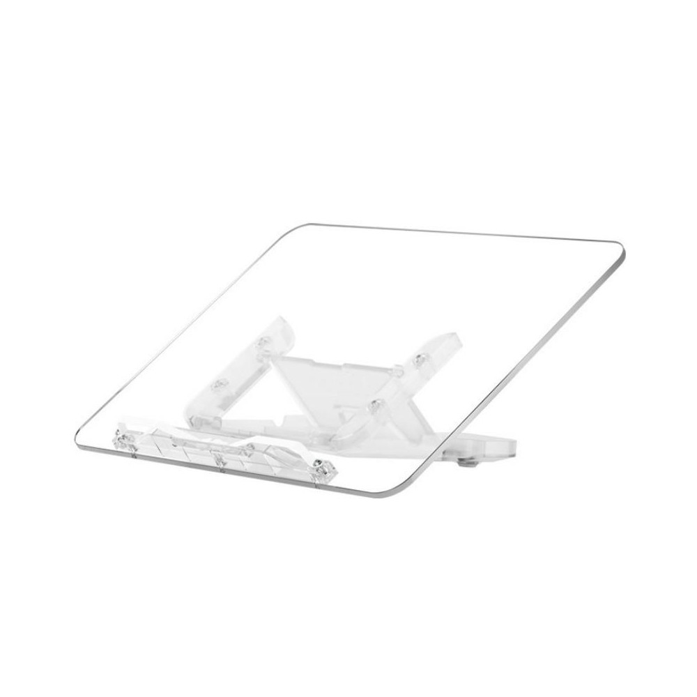 BG-2Y For iPad Tablet PC Angle Adjustable Transparent Acrylic Reading Bookshelf