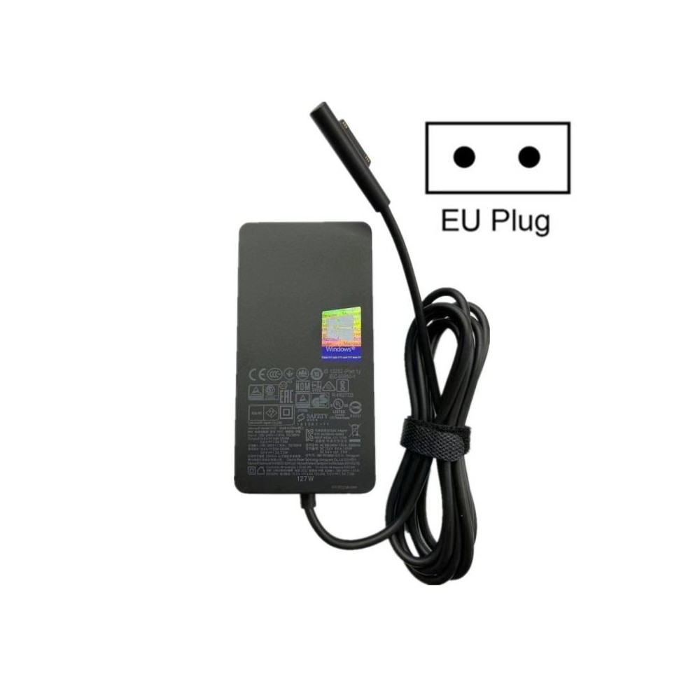 For Microsoft Surface Book 3 1932 127W 15V 8A  AC Adapter Charger, The plug specification:EU Plug