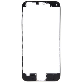 Front LCD Screen Bezel Frame for iPhone 6(Black)