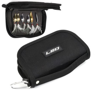 LEO 27885 Luya Sencerbag Portable Fish Hook Fishing Gear Package(Black)