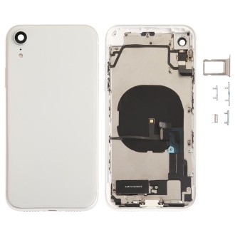 Battery Back Cover Assembly (with Side Keys & Speaker Ringer Buzzer & Motor & Camera Lens & Card Tray & Power Button + Volume Bu