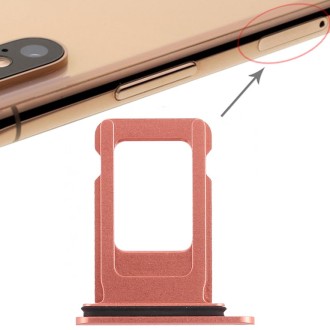 SIM Card Tray for iPhone XR (Single SIM Card)(Rose Gold)