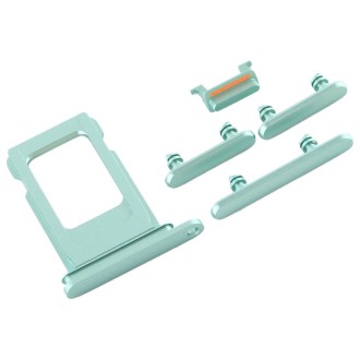 SIM Card Tray + Side Key for iPhone 11(Green)