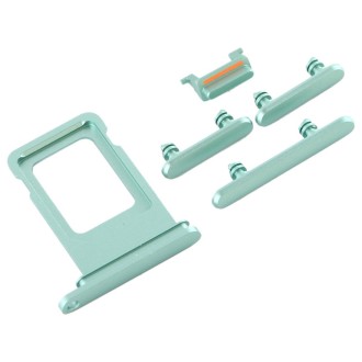 SIM Card Tray + Side Key for iPhone 11(Green)