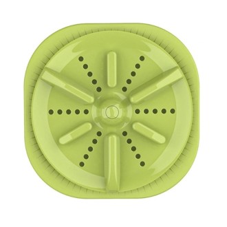 Portable Mini Turbo Switch Three-Speed Timing Washing Machine, Size: Turbine Basic(Green)