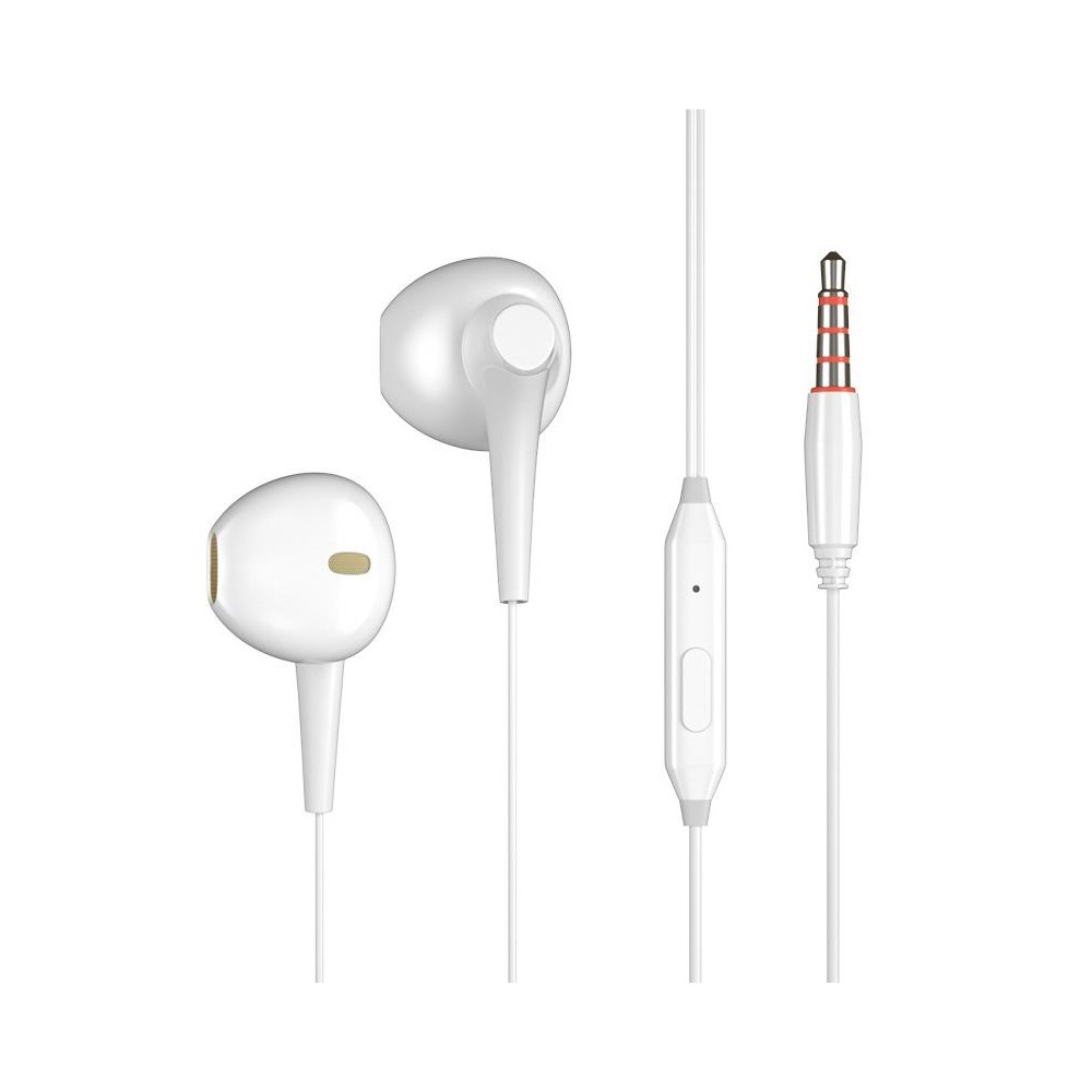 lanzero 3.5mm Wired In-Ear Sports Headphones(A2 White)