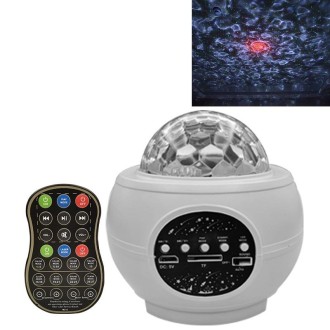 M2 8W Christmas Starry Sky Laser Projection Atmosphere Light Rotating Starry Dynamic Water Pattern Sleeping Light, Specification