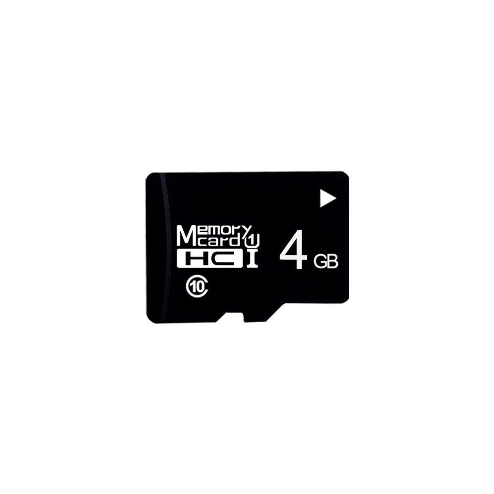 4GB High Speed Class10 Black TF(Micro SD) Memory Card