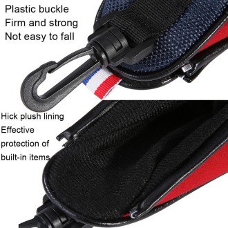 PGM SOB005 Golf Ball Bag Light Waist Bag Magnetic Suction Mini Ball Bag(Blue)