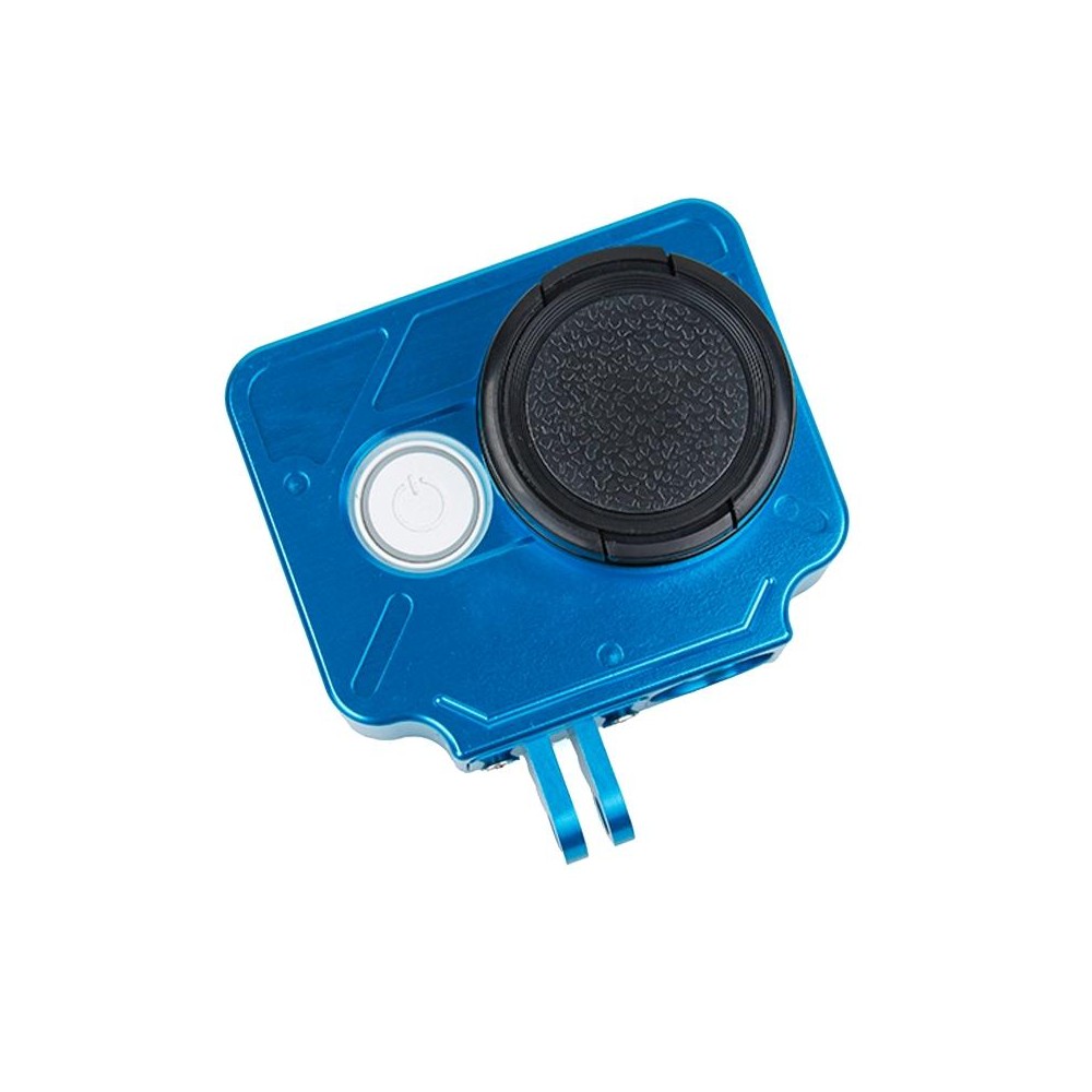 TMC HR327 CNC Aluminum Alloy Protective Case for Xiaomi Yi Action Camera(Blue)