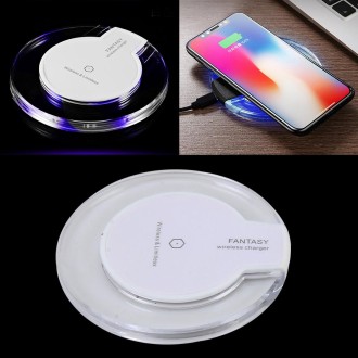 Safety Wireless and Limitless QI-standard Wireless Charger Fast Charging Charger with Micro USB Cable