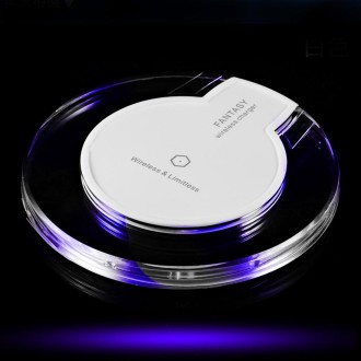 Safety Wireless and Limitless QI-standard Wireless Charger Fast Charging Charger with Micro USB Cable