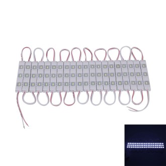 20×1W Sign LED DC 12V 3 SMD-5630-LEDs Module Waterproof Super Bright Light(White Light)